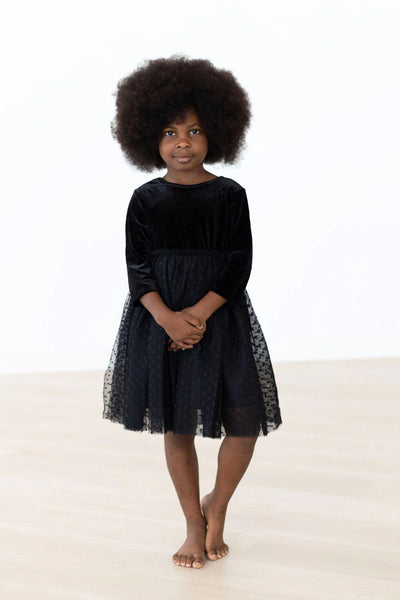 Black Velvet Tutu Dress - Cuddles by Goochie Goo® Garbs, LLC
