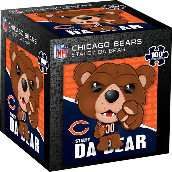 Staley Da Bear - Chicago Bears Mascot 100 Piece Puzzle - Cuddles
