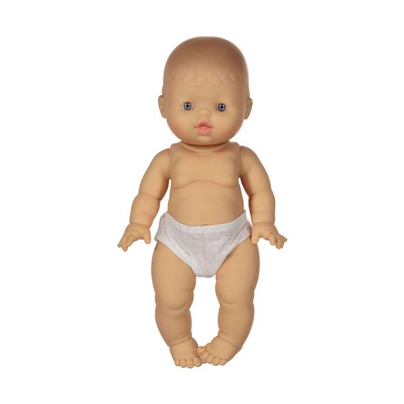 Lino European Baby Boy Minikane Doll Cuddles by Goochie Goo