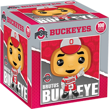 Ohio State Brutus Buckeye Mascot 100 Piece Puzzle
