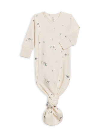 Indy Kimono Gown - Armadillo / Navy + Teal