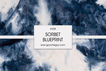 Indigo Blueprint Sorbet / Rellek Ragz Collection / Throw