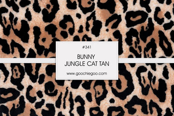Throw / Lux Cuddle Bunny Jungle Cat Throw Blanket - Tan / Black