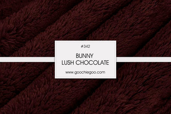 Luxe Cuddle® Bunny Lush / Chocolate / Rellek Ragz Collection / Throw