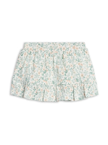 Sunny Skirt with Bloomer Shorts - Merion Floral / Laguna + Shell