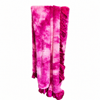 Throw / Luxe Cuddle® Fusion Bunny Cerise Throw Blanket