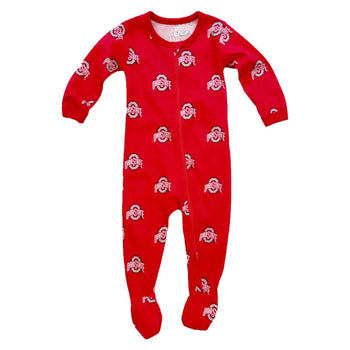 Ohio State Buckeyes Infant PJ Footie