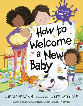 How to Welcome a New Baby Board Book