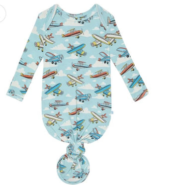 Posh Peanut Planes Knotted Gown