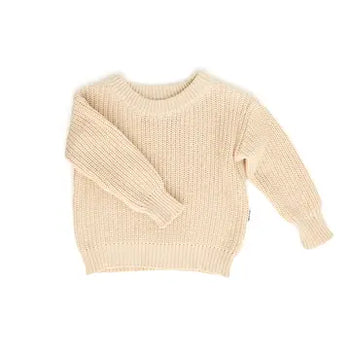 Chunky Knit Sweater / Sand