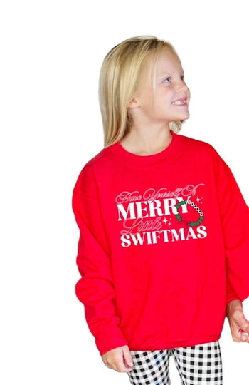 Merry Little Swiftmas Youth Sweatshirt