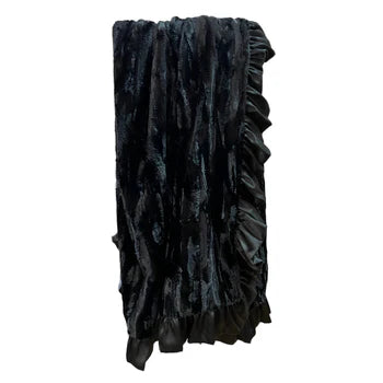 Throw / Lux Cuddle Glacier Black