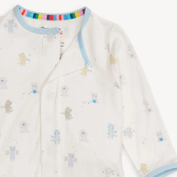 Magnetic Me Baby Beats Blue Modal Footie