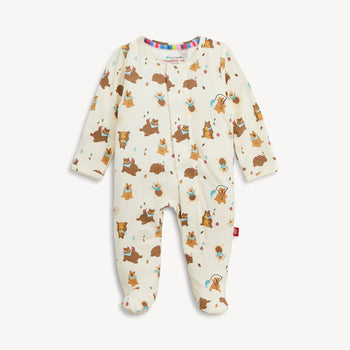 Beary Silly Footie by Magnetic Me