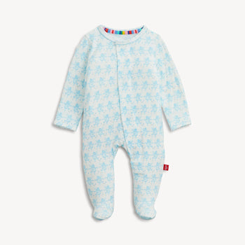 Blue Trunkettes Footie by Magnetic Me