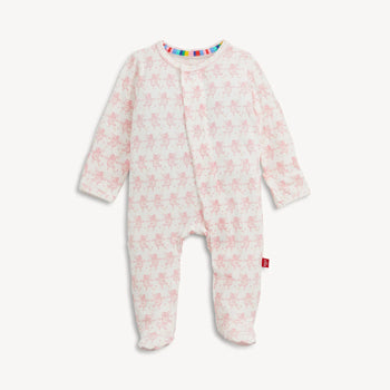 Pink Trunkettes Footie by Magnetic Me