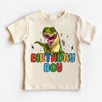 Dinosaur Birthday Boy T-Shirt