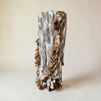 Luxe Cuddle® Frosted Himalayan Autumn Throw Blanket