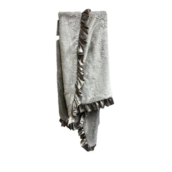 Luxe Cuddle® Snow Bunny / Dove Throw Blanket