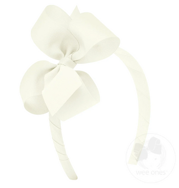 Grosgrain Hairbow on Headband / Medium