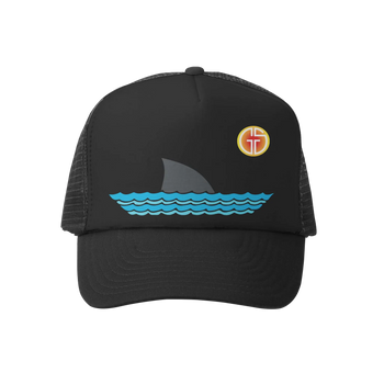 Sharky Trucker Hat Black