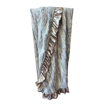 Throw / Silver Fox Sterling Black