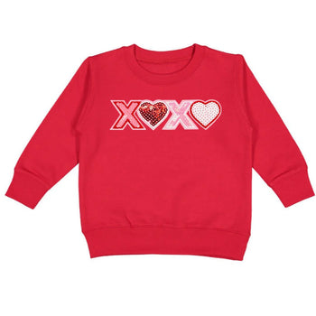 XOXO Valentine's Day Sweatshirt - Red