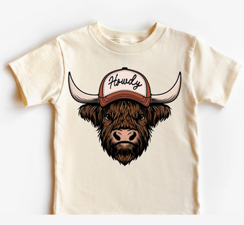 Howdy Bull T-Shirt / Natural