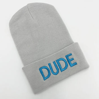 Dude Hospital Beanie / Gray