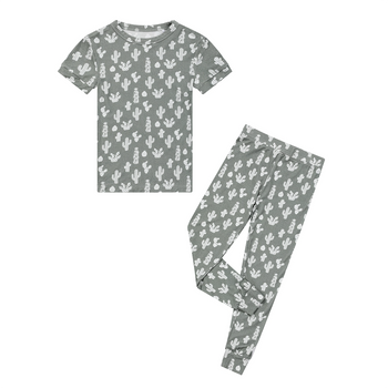 Stay Sharp Two-Piece S/S Bamboo PJ Set