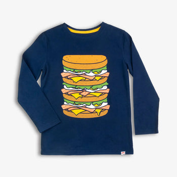 Long Sleeve Tee - Bacon, Eggs & Cheese