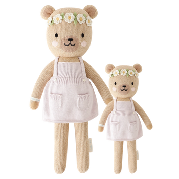 Olivia the Honey Bear Knit Doll by Cuddle & Kind