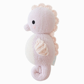 Baby Seahorse Knit Doll by Cuddle & Kind / Lilac