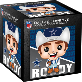 Dallas Cowboys NFL Mascot 100 Piece Puzzle