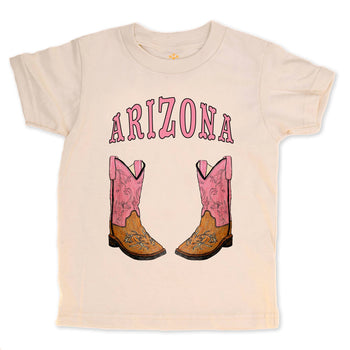 Arizona Pink Cowgirl Boots T-Shirt/ Onesie