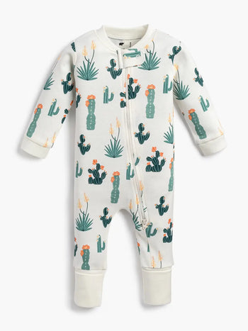 Desert Blooms One-Piece Baby Pajama