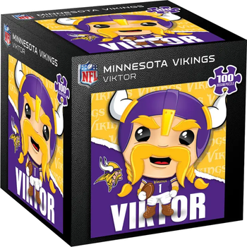 Viktor - Minnesota Vikings Mascot 100 Piece Puzzle