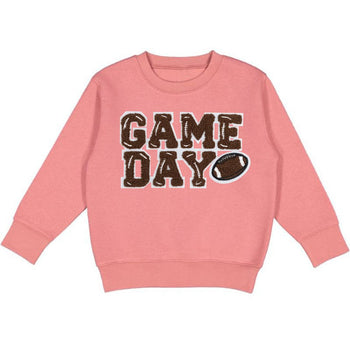 Game Day Football Patch Sweatshirt