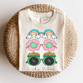 Lucky Vibes St. Patrick’s Day Graphic T-Shirt