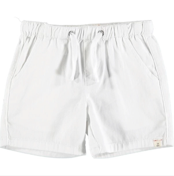Me & Henry Hugo Twill Shorts - White