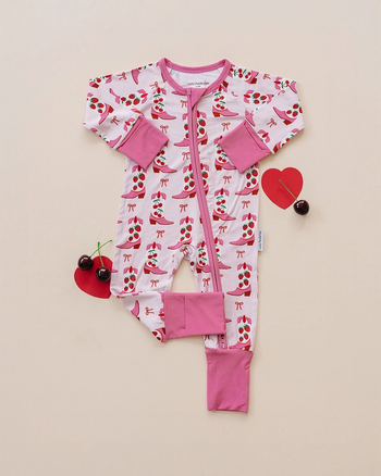 BootsBerry Bamboo Zip Romper
