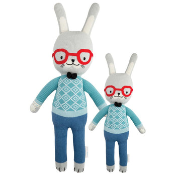 Benedict the Bunny Knit Doll by Cuddle & Kind