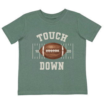 Touchdown S/S Football T-Shirt / Hunter Green
