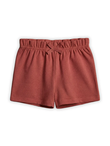 Organic Fay Ruffle Waist Short - Barn