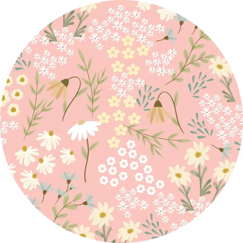 Spring Meadow Bamboo Convertible Footie / Pink Floral