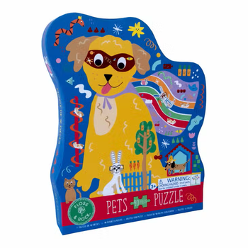 40pc Jigsaw Puzzle / "Super Dog" Shaped Puzzle