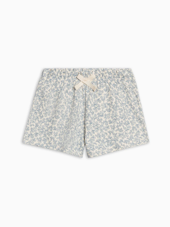 Fay Ruffle Shorts - Narelle Floral / Ivory + Sea