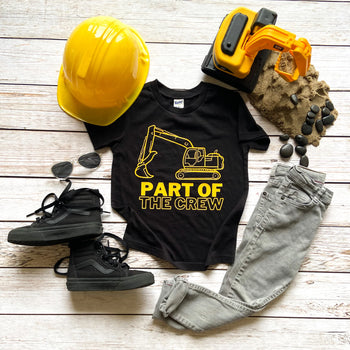 Part of the Crew / Black T-Shirt