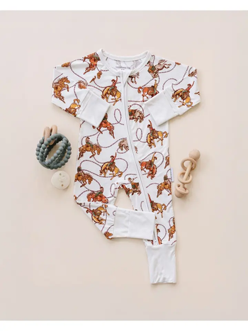 Rodeo Club Bamboo Zip Romper
