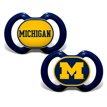 Michigan Wolverines NCAA Pacifier 2-Pack
